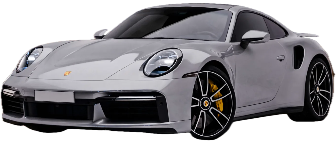 Porsche 911 Turbo S Silver